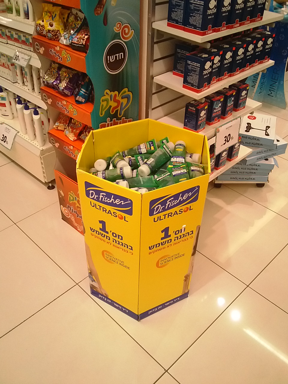 משושה קרטון - דאמפים